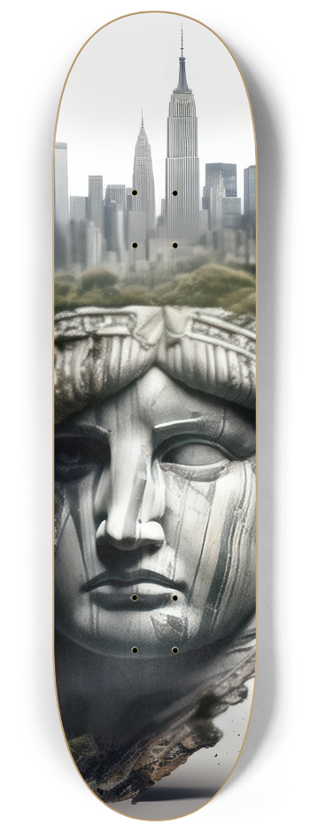 New York New York Skateboard Series #2 8-1/4 Skateboard Deck