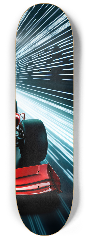 Warp Speed Car Skateboard Series #3 8-1/4 Skateboard Deck