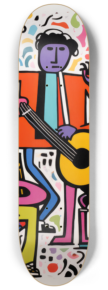 the band Skateboard Series #3 8-1/4 Skateboard Deck