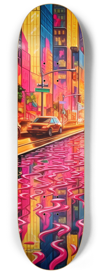 THE STREET Skateboard Series #1 8-1/4 Skateboard Deck