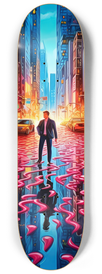 THE STREET Skateboard Series #2 8-1/4 Skateboard Deck
