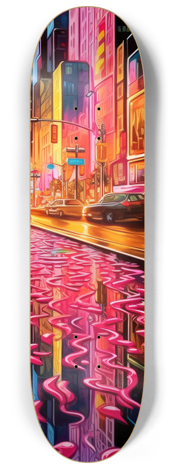 THE STREET Skateboard Series #3 8-1/4 Skateboard Deck