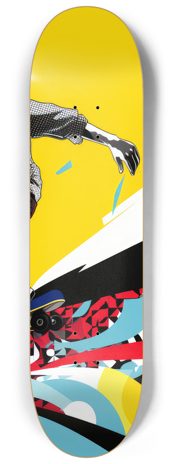 Pop Art Skateboarder Series #3 8-1/4 Skateboard Deck