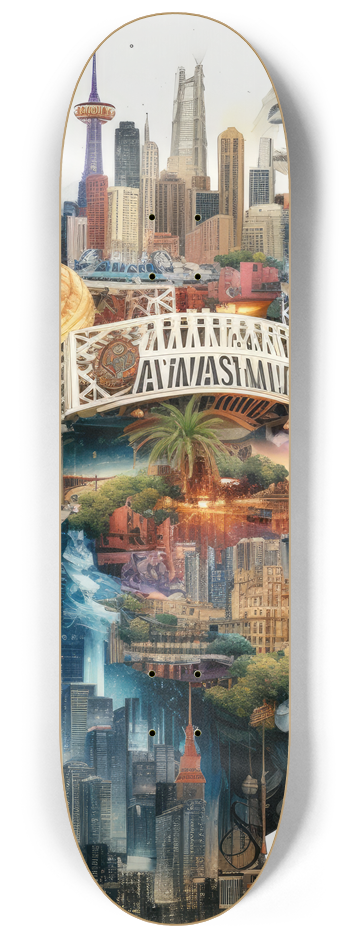 What Happens in Vegas Stays in Vegas #2 8-1/4 Skateboard Deck