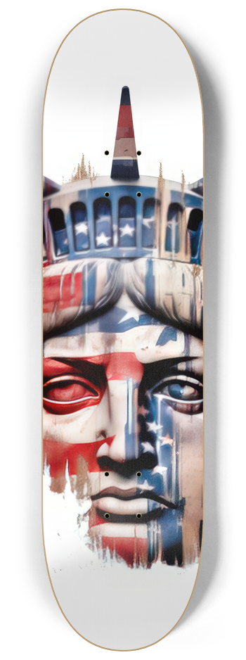 America Skateboard Series #2 8-1/4 Skateboard Deck