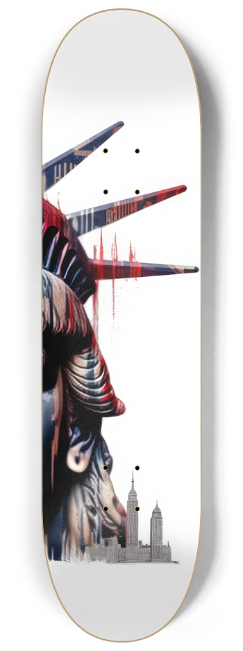 America Skateboard Series #3 8-1/4 Skateboard Deck