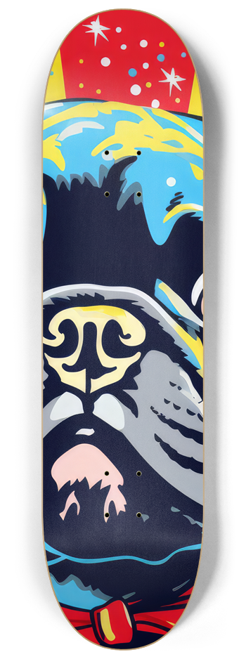 French Bulldog Skateboard Series #2 8-1/4 Skateboard Deck