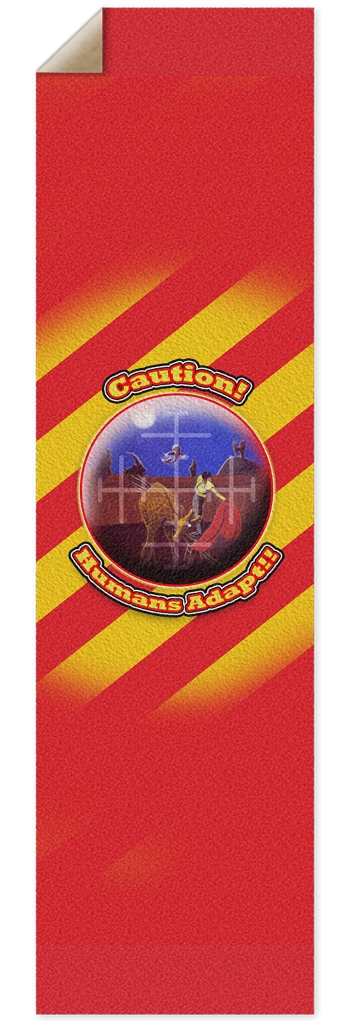 Humans Adapt!! (Grip Tape) 10 x 36 Inch Griptape