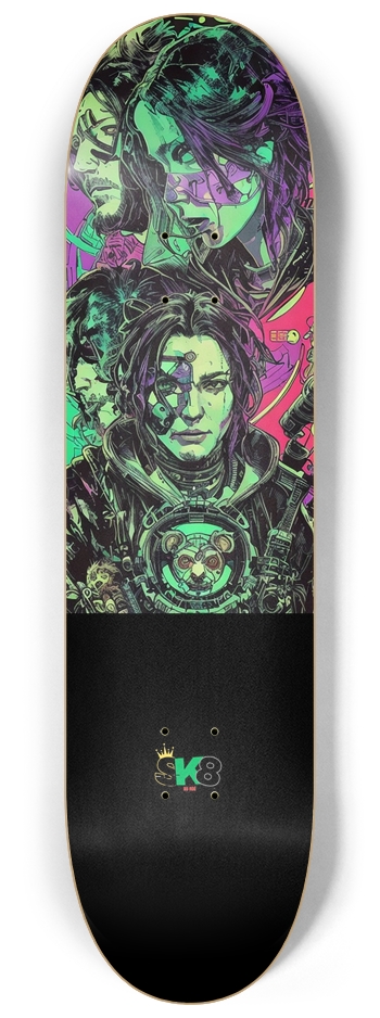 I see the future 8-1/4 Skateboard Deck