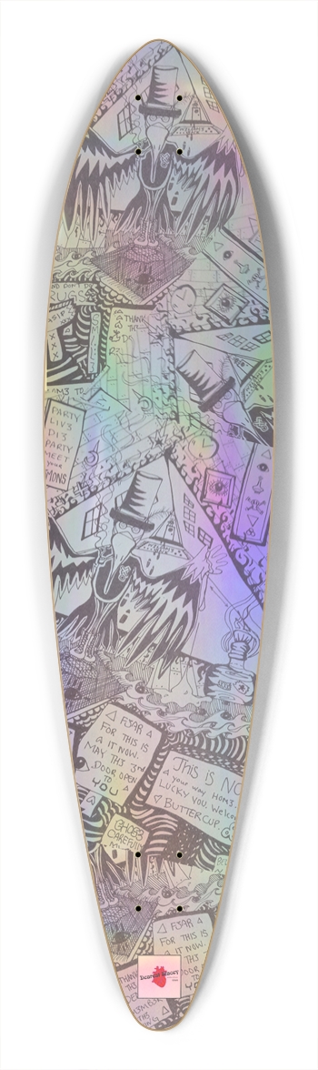 Custom Longboard Pintail Longboard