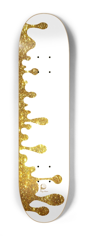 Dripping Gold Mini 7.25 7-1/4 Mini/Kid Skateboard