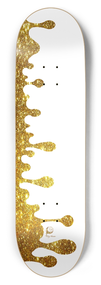Dripping Gold 8.75 8-3/4 Inch Skateboard