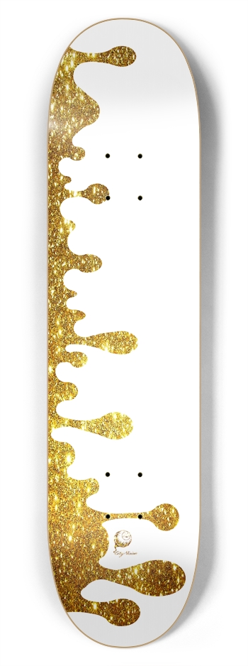 Dripping Gold 7.75 7-3/4 Skateboard Deck