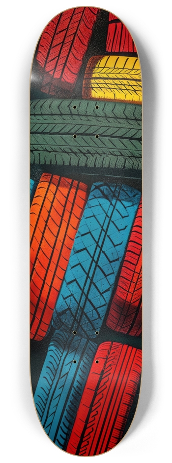 Tyres Skateboard 8-1/4 Skateboard Deck
