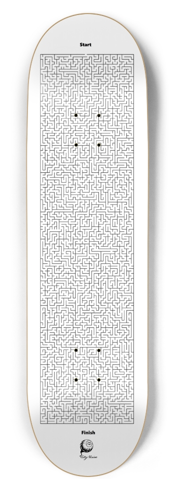 Maze 8.75 8-3/4 Inch Skateboard