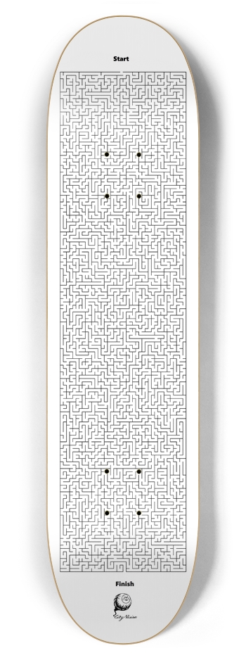Maze 7.87 7-7/8 Skateboard Deck