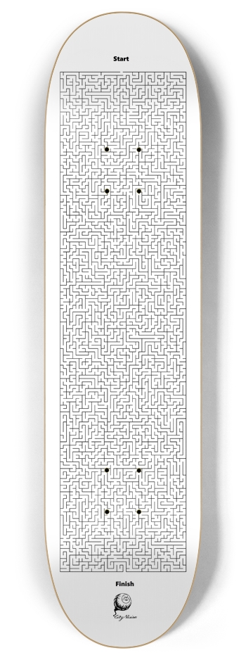 Maze 8.00 8 Inch Skateboard Deck