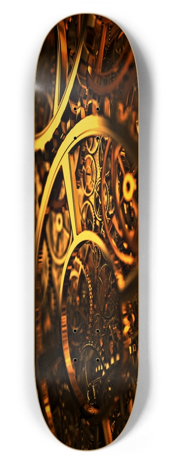 Steampunk 7.62 7-5/8 Skateboard Deck