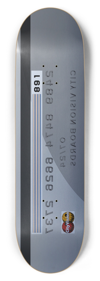 Credit Card 8.75 8-3/4 Inch Skateboard