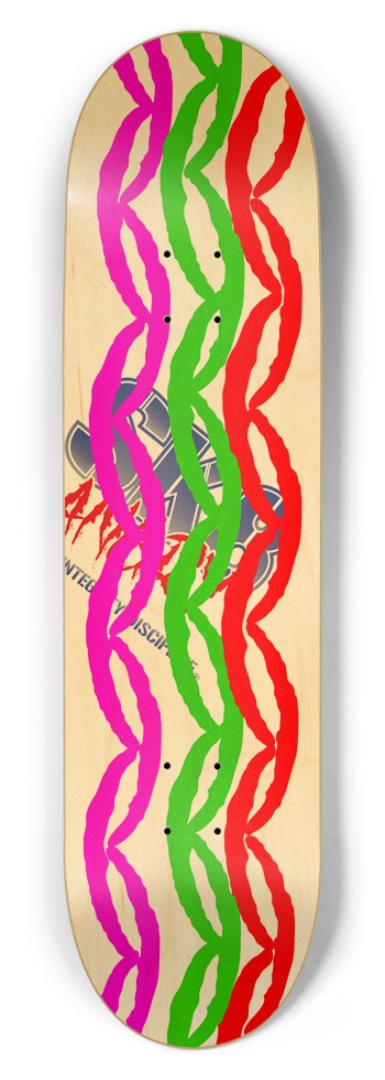 Graffiti 8-1/2 Skateboard Deck
