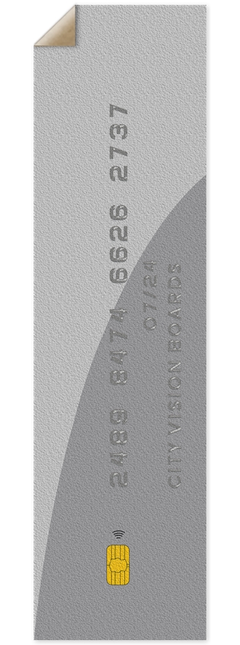 Credit Card Griptape 9 x 33 Inch Griptape