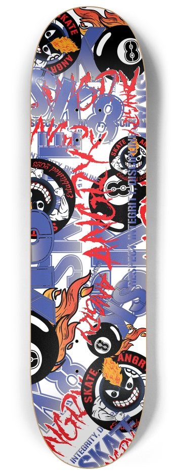 MASCOT 8-1/4 Skateboard Deck