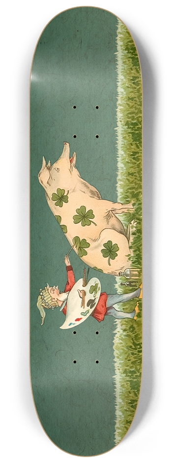 Lucky Pig 8-1/4 Skateboard Deck