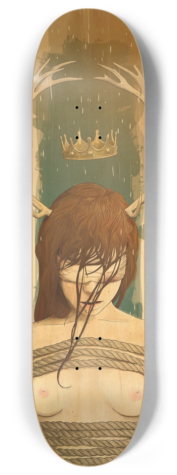 Return of the King in Yellow 8 Inch Skateboard Deck