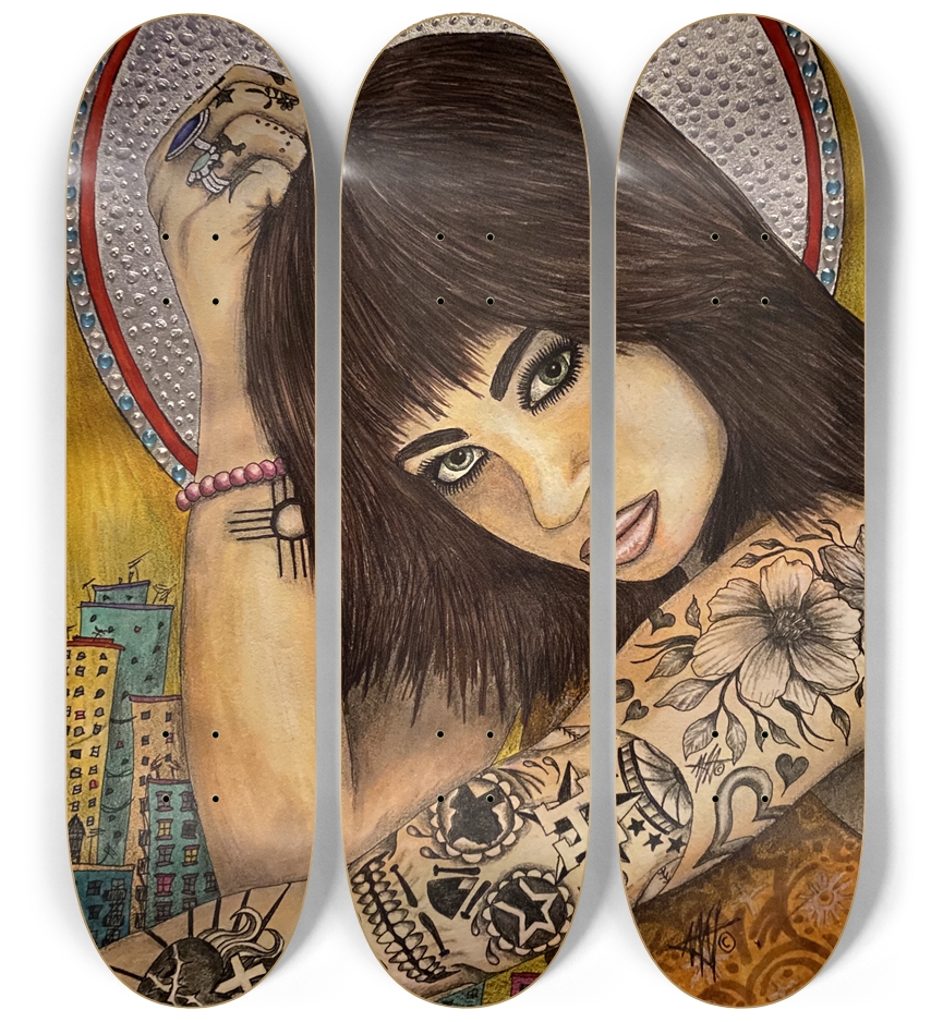 La Bandita 3 Deck Wall Series
