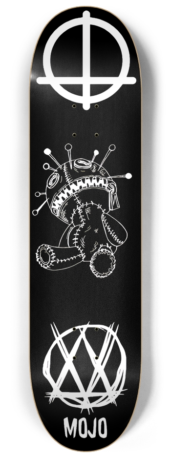 Vodoo Board 8-1/4 Skateboard Deck