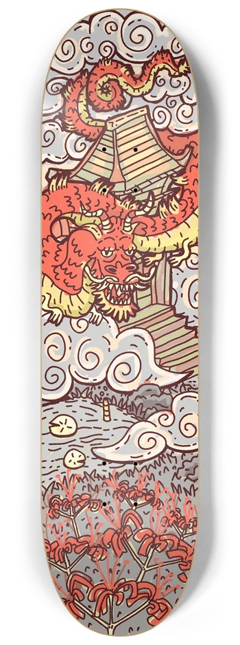 TobyTurtles Board 8-1/4 Skateboard Deck