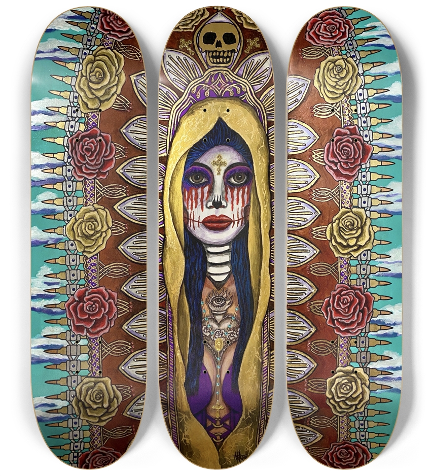Dia De Las Muertos 3 Deck Wall Series