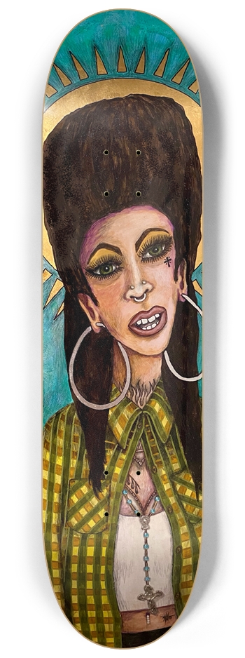 Green Eyes 8-1/4 Skateboard Deck