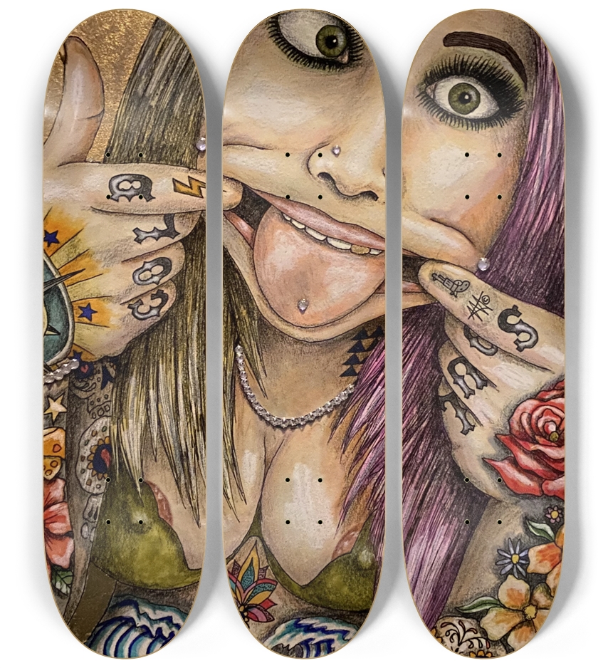 Lil Scrappy 3 Deck Wall Series