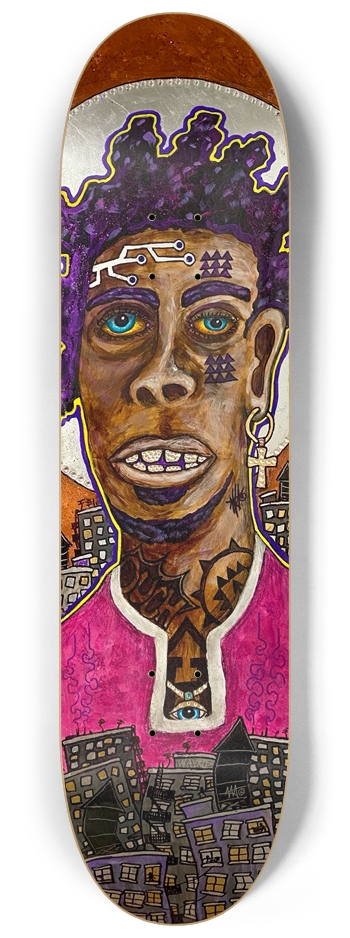 Homer Pimpson 8-1/4 Skateboard Deck