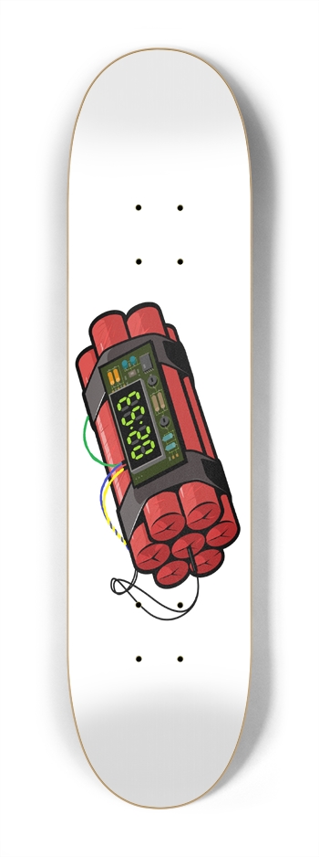 Bomb Mini 7.25 7-1/4 Mini/Kid Skateboard