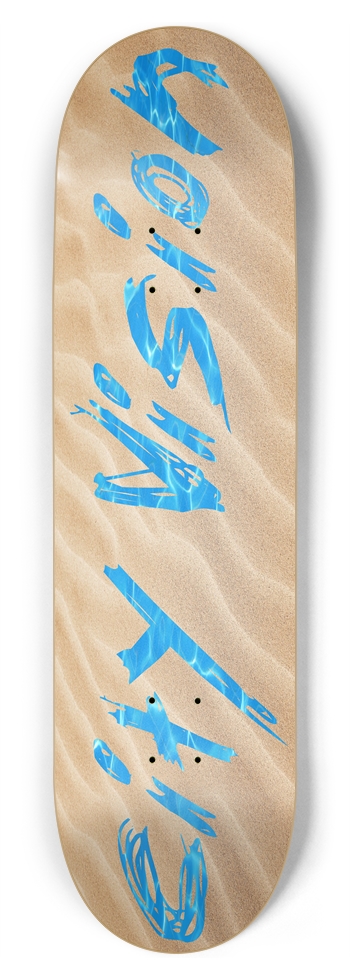 Name Beach 8.75 8-3/4 Inch Skateboard