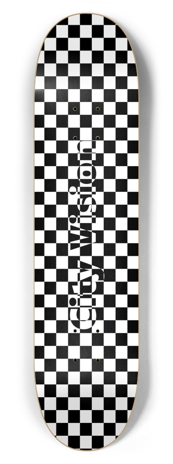 Name Checker 7.62 7-5/8 Skateboard Deck
