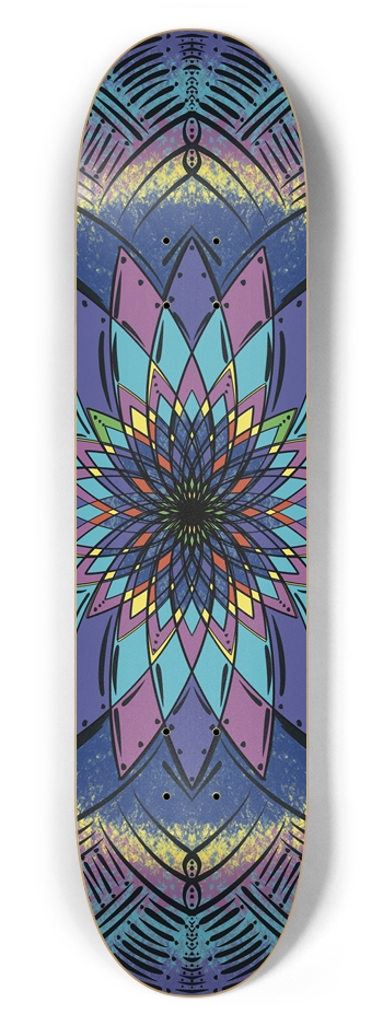 Magic Mandala Custom Skateboard 7-5/8 Skateboard Deck