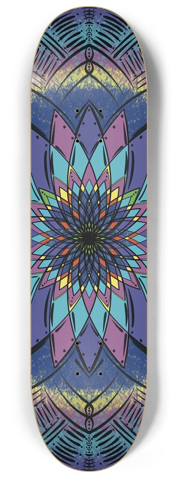 Magic Mandala Custom Skateboard 8-1/4 Skateboard Deck