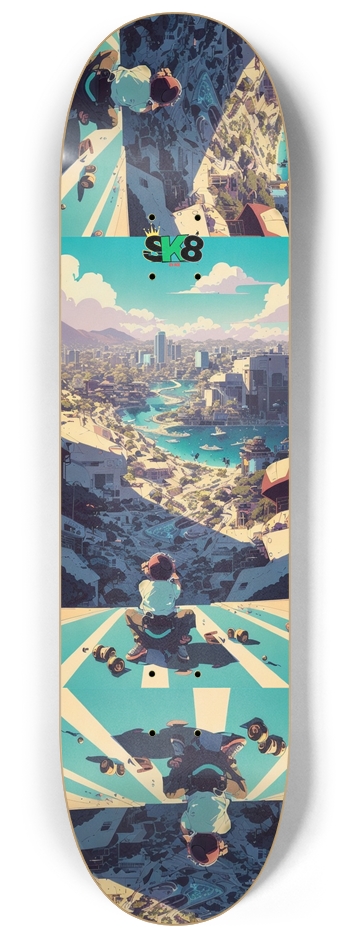 Solitude 8-1/4 Skateboard Deck