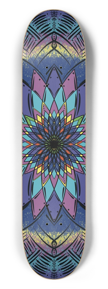 Magic Mandala Custom Skateboard 7-1/2 Skateboard Deck