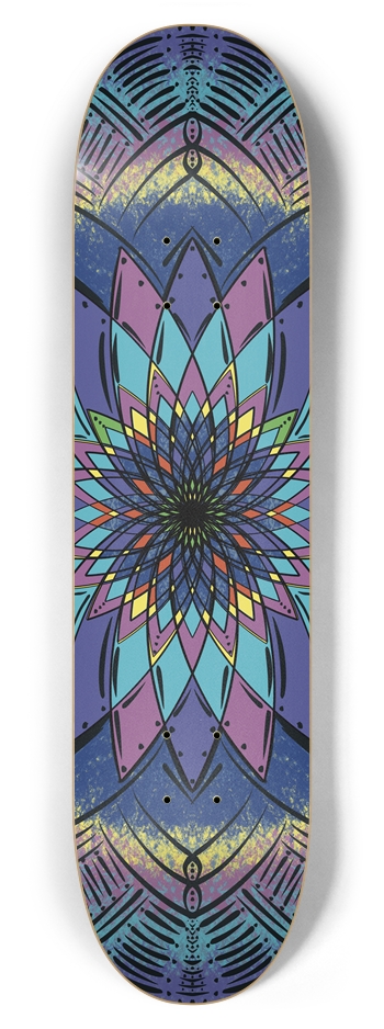 Magic Mandala Custom Skateboard 7-7/8 Skateboard Deck