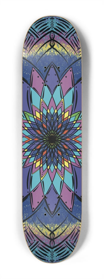 Magic Mandala Custom Skateboard 7-1/4 Mini/Kid Skateboard
