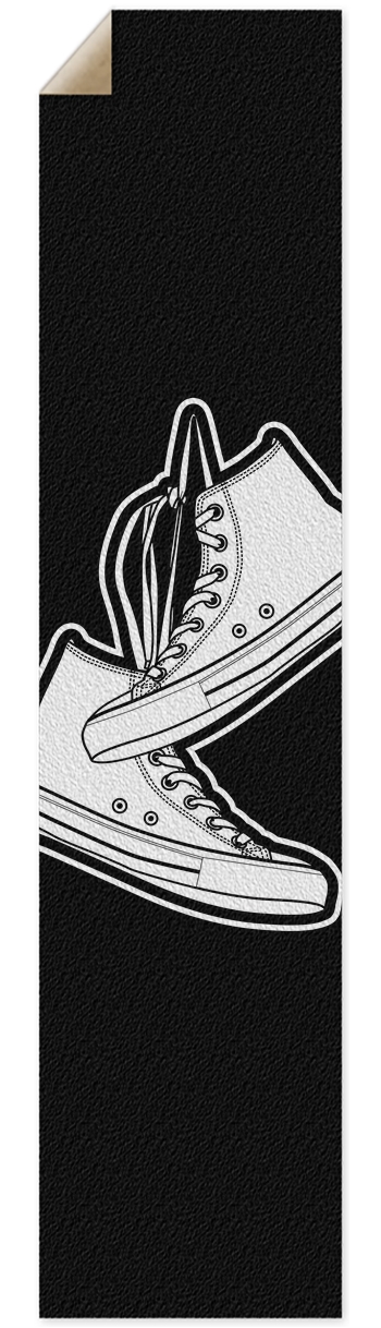 Follow Me Sneakers Griptape for Longboards