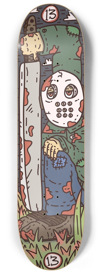 13 NEW* 8-1/4 Skateboard Deck