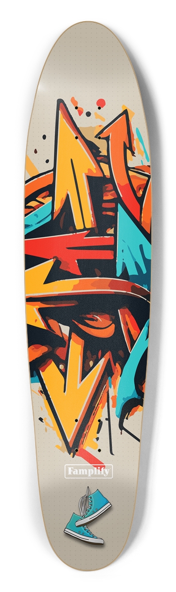 Famplify - Follow Me Longboard Shape