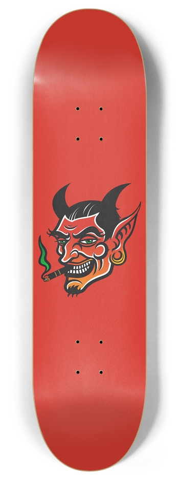 Devilish 8 Inch Skateboard Deck