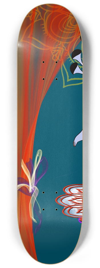 Love Conquest: Intergalactic Embrace Skateboard #1 8-1/4 Skateboard Deck