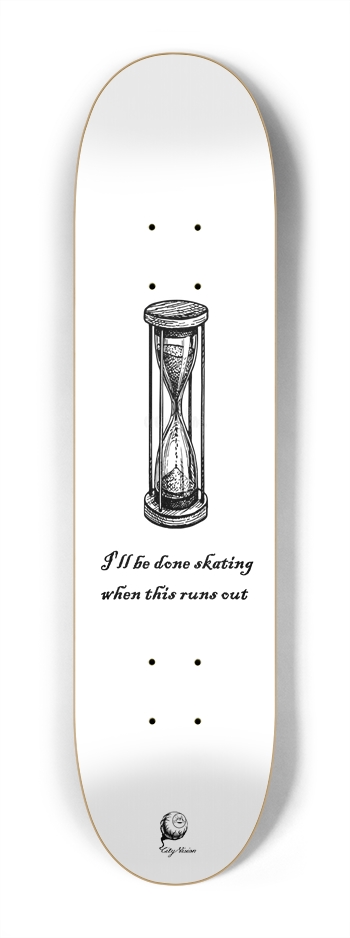 Hourglass Mini 7.25 7-1/4 Mini/Kid Skateboard